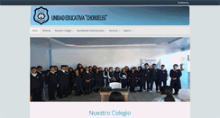 Desktop Screenshot of colegiochordeleg.com